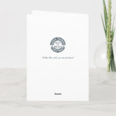 "Zo is het leven" Huwelijksjubileum Kaart (Achterkant)