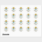 Zo Is Het Leven Ronde Sticker (Vel)