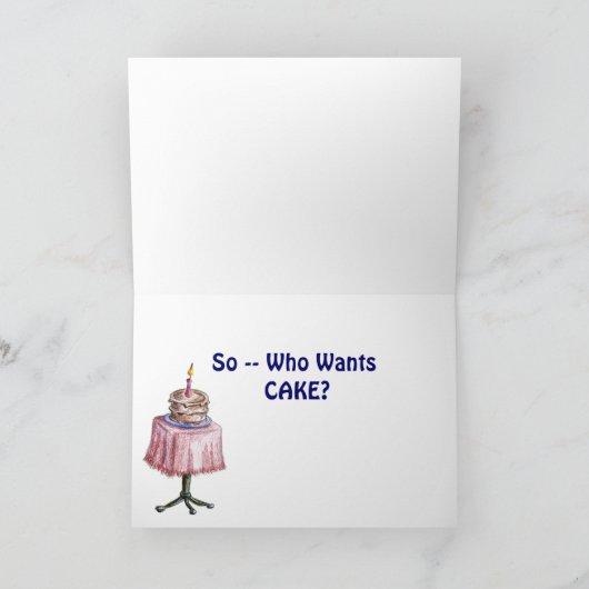 Zo is het Uw Verjaardag… Kaart (Binnen)