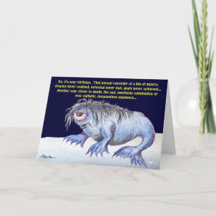 Zo is het Uw Verjaardag… Kaart