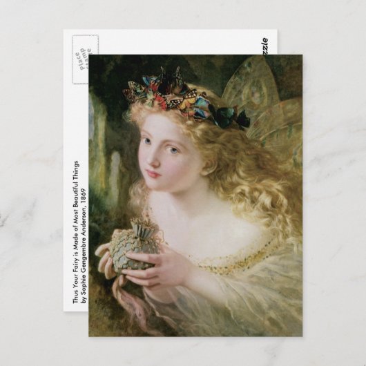 Zo is uw fee gemaakt van de mooiste dingen briefkaart (Voorkant / Achterkant)