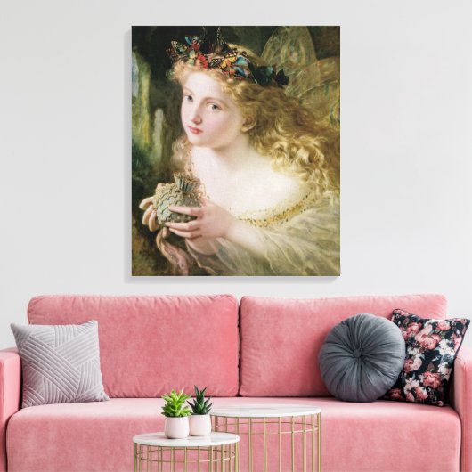 Zo is uw fee gemaakt van de mooiste dingen canvas afdruk (Insitu (Woonkamer))