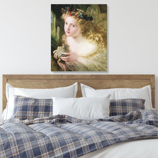 Zo is uw fee gemaakt van de mooiste dingen canvas afdruk (Insitu (Slaapkamer))