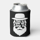 Zo jagen we het op - joodse feestdag cadeau blikjeskoeler (Blikje Voorkant)