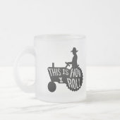 Zo kan ik boerenstijl rollen matglas koffiemok (Links)