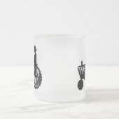 Zo kan ik boerenstijl rollen matglas koffiemok (Center)