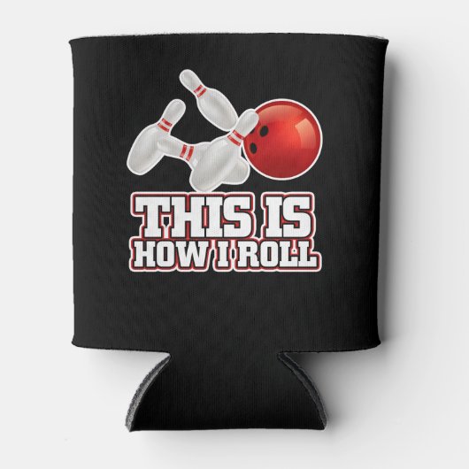 Zo kan ik Bowling Bowler Funny Gift Blikjeskoeler (Voorkant)