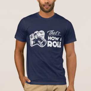 Zo kan ik  camera draaien t-shirt