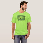 Zo kan ik Camper RV Motorhome Custom Word T-shirt (Voorkant volledig)