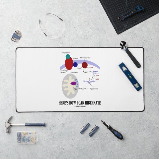 Zo kan ik de thermogenese van Slubernaten genezen Bureaumat (Werkstation)