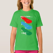 Zo kan ik Design - Girls' Basic T-Shirt (Voorkant)