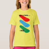 Zo kan ik Design - Girls' Basic T-Shirt (Voorkant)