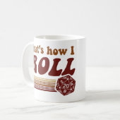 Zo kan ik Fantasy Gaming d20-desktop draaien Koffiemok (Voorkant links)