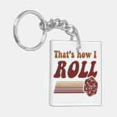 Zo kan ik Fantasy Gaming d20-desktop draaien Sleutelhanger (Voorkant Links)