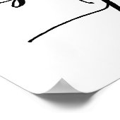 Zo kan ik Funny Bathroom Poster draaien (Hoek)