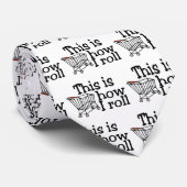 Zo kan ik winkelwagentje rollen stropdas (Opgerold)