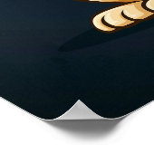 Zo Klaar Pug – Grappige Vermoeide Cartoon Karakter Poster (Hoek)