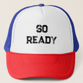 Zo klaar trucker pet