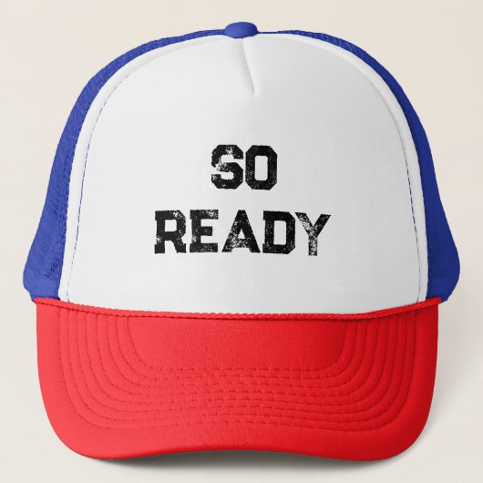 Zo klaar trucker pet (Voorkant)