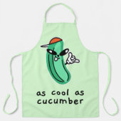 Zo koel als komkommer – Keuken Schort (Voorkant)