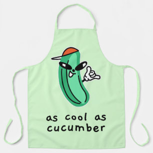Zo koel als komkommer – Keuken Schort