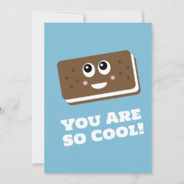 Zo koele Ice Cream Sandwich Kaart