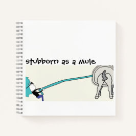 zo koppig als een ezel notitieboek