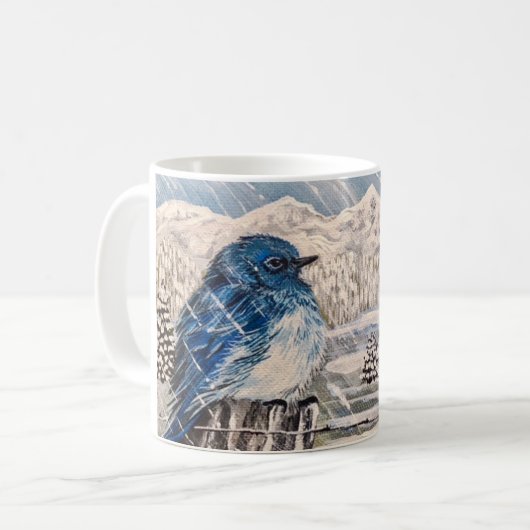 Zo KOUD. Koffiemok (Voorkant links)