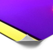 Zo krachtig als een zwaard. bewerkbare tekst. poster (Hoek)