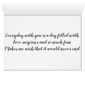 **ZO LAAG OM U**ELKE DAG WORDT GEVULD W/LIEFT (Binenzijde Horizontaal (Onderkant))