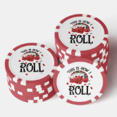 Zo laat ik Shirt zwart rollen Poker Chips (Opstapeling)