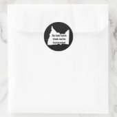 Zo Laid Back Wij zijn Horizontale MN Funny Sticker (Tas)