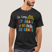Zo Lang 1e Grade Afstuderen Leraar Kinder 2e Afstu T-shirt (Voorkant)
