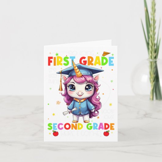 Zo lang 1e klas Afstuderen laatste schooldag Kaart (Voorkant)