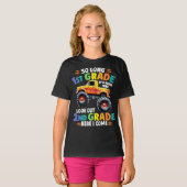 Zo lang 1st Grade Afstuderen Monster Truck T-shirt (Voorkant volledig)