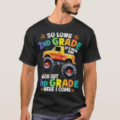 Zo lang 2e klas Afstuderen Monster Truck T-shirt (Voorkant)