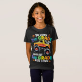 Zo lang 2e klas Afstuderen Monster Truck T-shirt (Voorkant volledig)