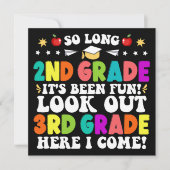 Zo lang 2e klas kijk uit 3e klas Afstuderen Aankondiging (Voorkant)