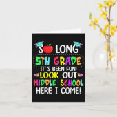 Zo lang 5e klas Afstuderen middelbare school hier Kaart (Gele Bloem)