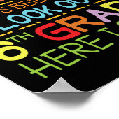 Zo lang 5e klas - kijk uit 6e klas! poster (Hoek)