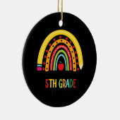 Zo lang Afstuderen van de vierde klas hier kom ik  Keramisch Ornament (Rechts)