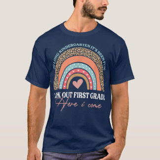Zo lang als de Kindergarten uit de eerste klas kij T-shirt