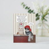 Zo lang! briefkaart (Staand voorkant)