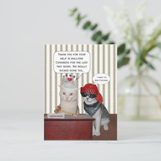 Zo lang! briefkaart (Staand voorkant)