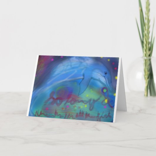 Zo lang en bedankt voor alle vissen! (Voorkant)