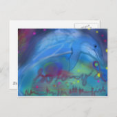 Zo lang en bedankt voor alle vissen! briefkaart (Voorkant / Achterkant)