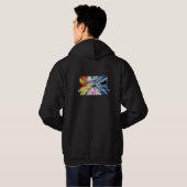 Zo lang en Bedankt voor alle vissen Hoodie (Achterkant volledig)