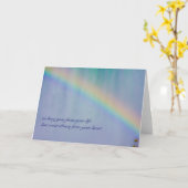 Zo lang gegroeid sympathie kaart (Gele Bloem)