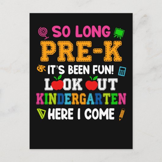 Zo lang geleden is het leuk om kinderen te zien feestdagenkaart (Voorkant)