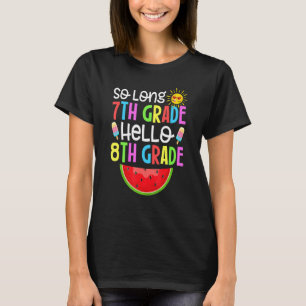 Zo lang is het 7-de-klas, het 8-de-Hallo-Afstudeer T-shirt